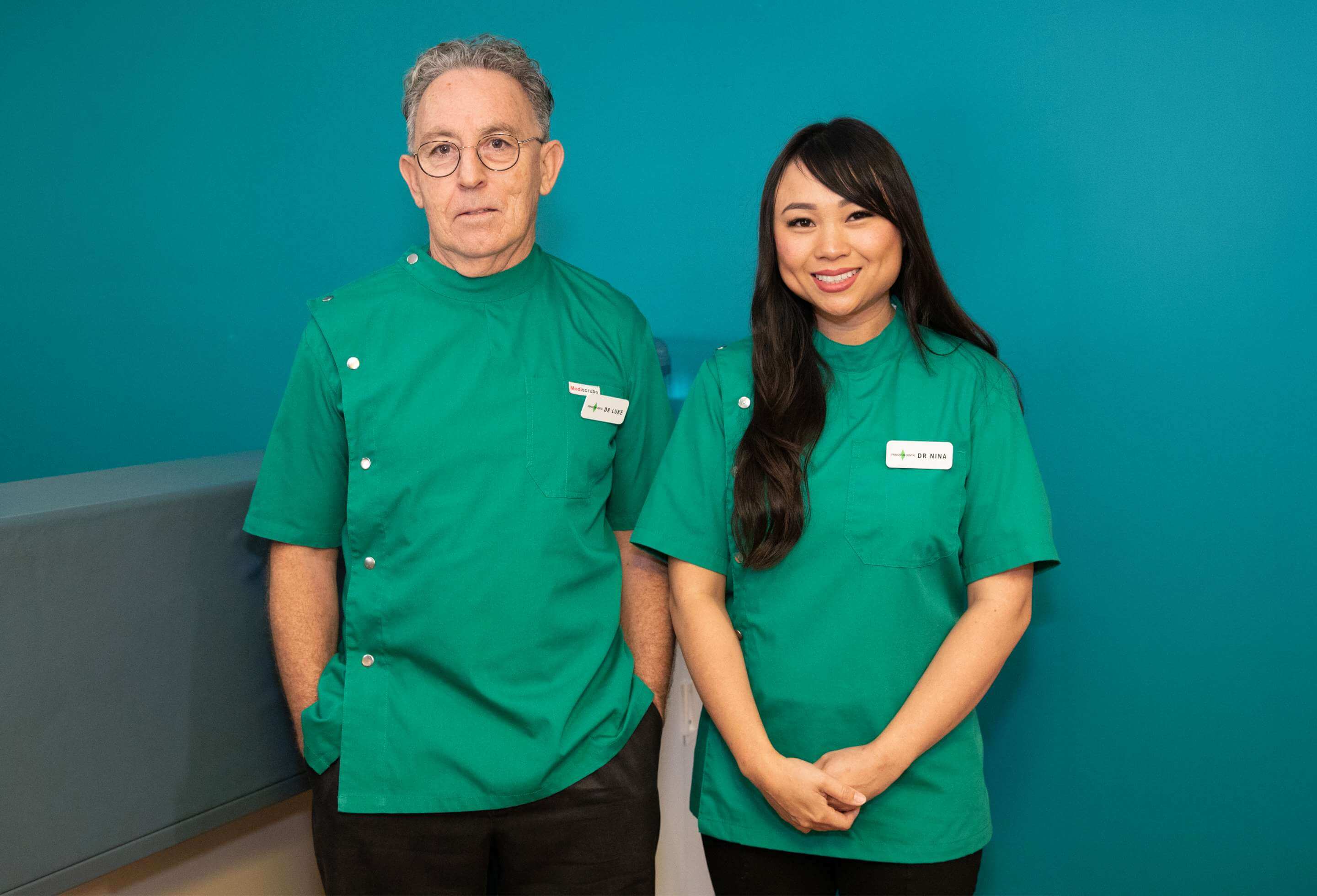 Dr Luke Dodd and Dr Nina Ong